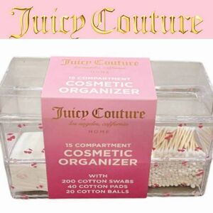Juicy Couture Home Heart Cherries 15-Compartment Organizer w/Cotton Products